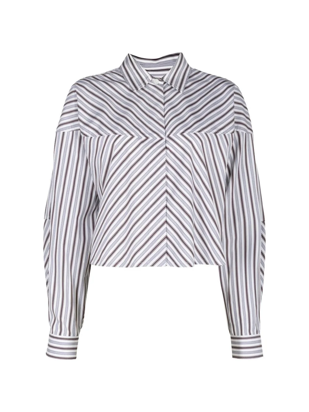 Agnes Striped Shirt by AGOLDE