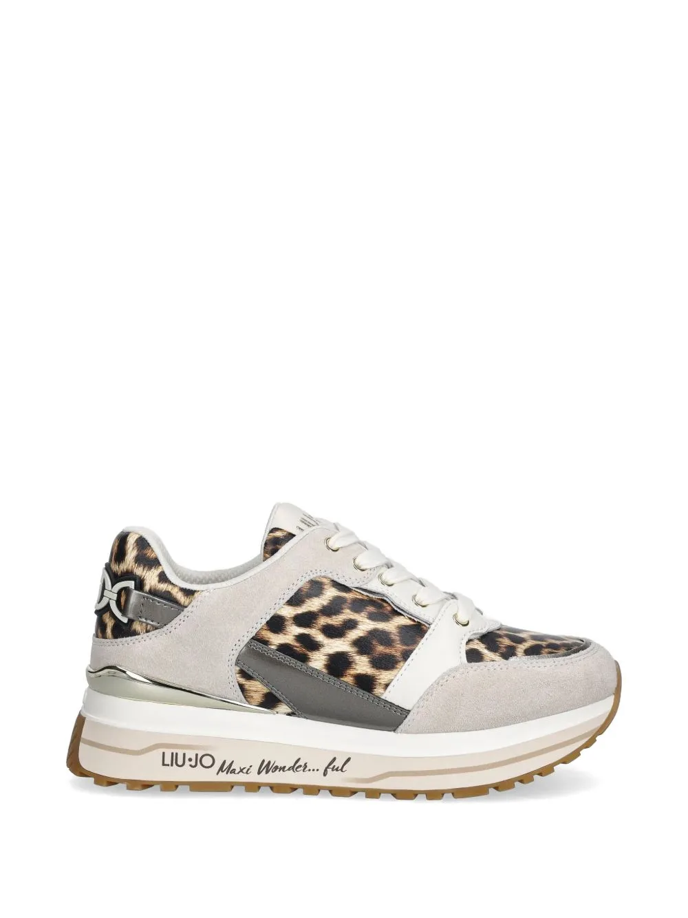 Animal-Print Platform Sneakers by LIU JO