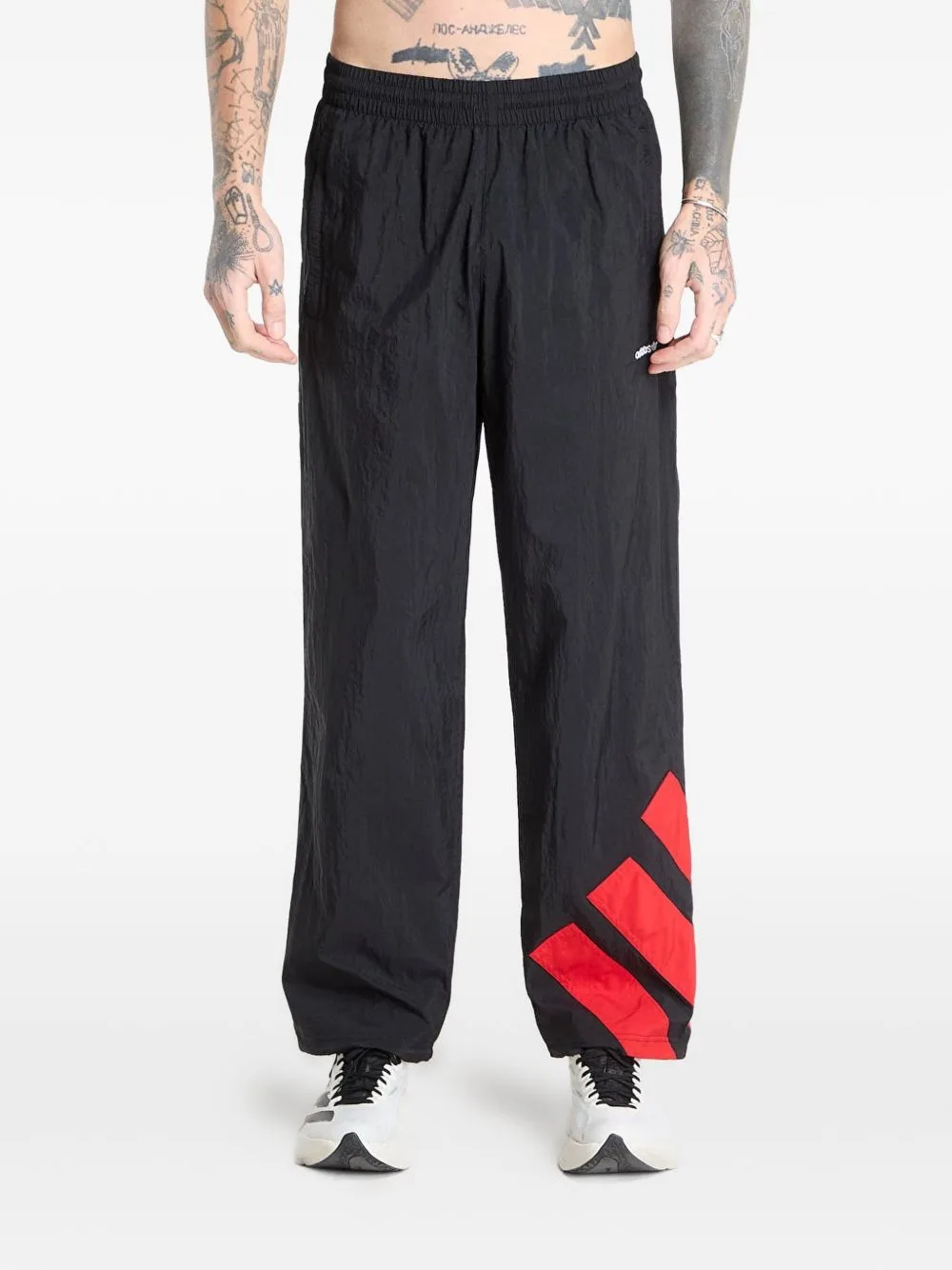 Logo-Print Track Trousers by adidas