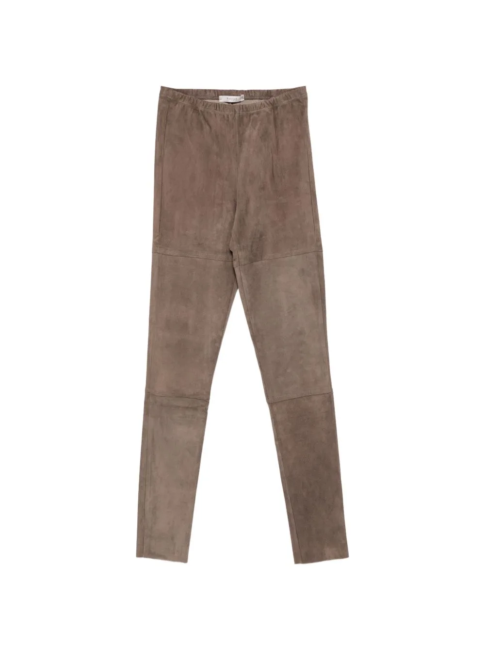 Seam-Detail Suede Trousers by Kristensen Du Nord