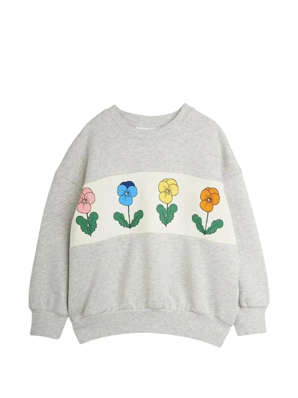 Floral-Print Sweatshirt by Mini Rodini