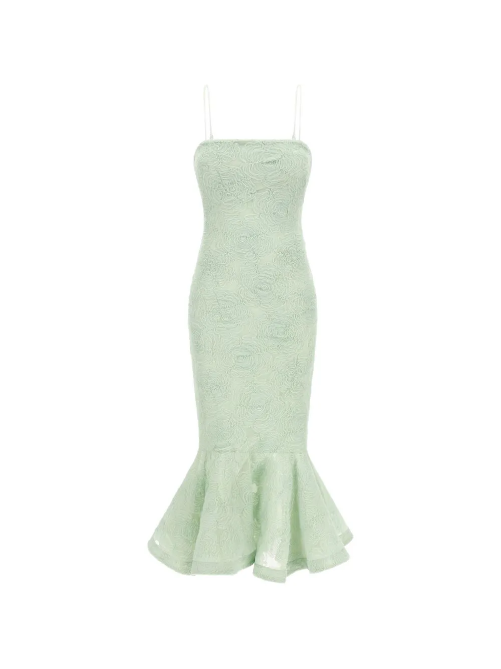 Floral-Jacquard Sleeveless Maxi Dress by ROTATE BIRGER CHRISTENSEN