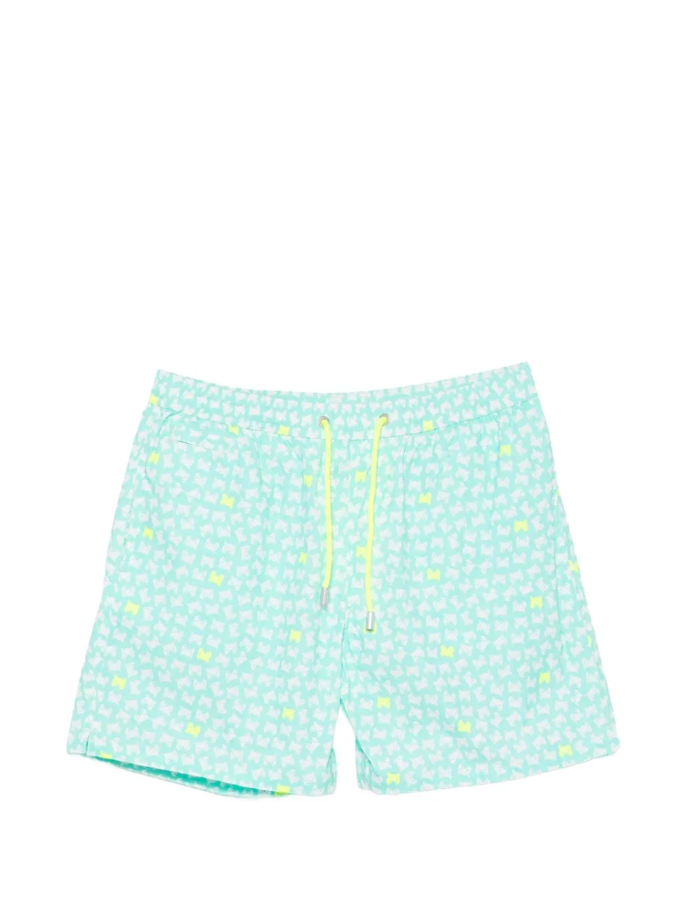 Lighting Crab-Print Swim Shorts by MC2 Saint Barth
