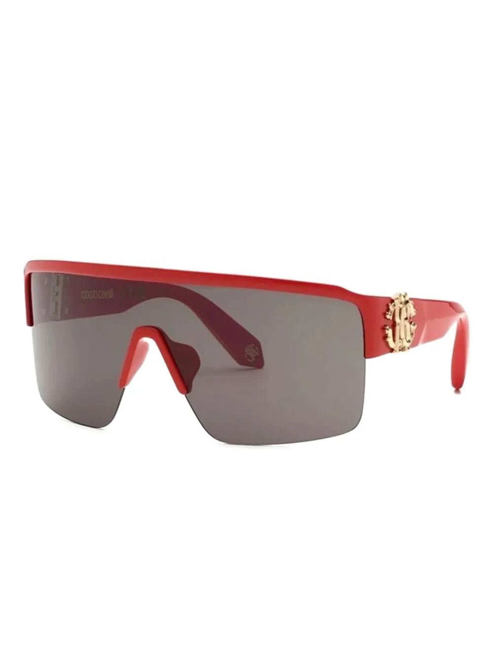 Logo-Plaque Sunglasses by Roberto Cavalli