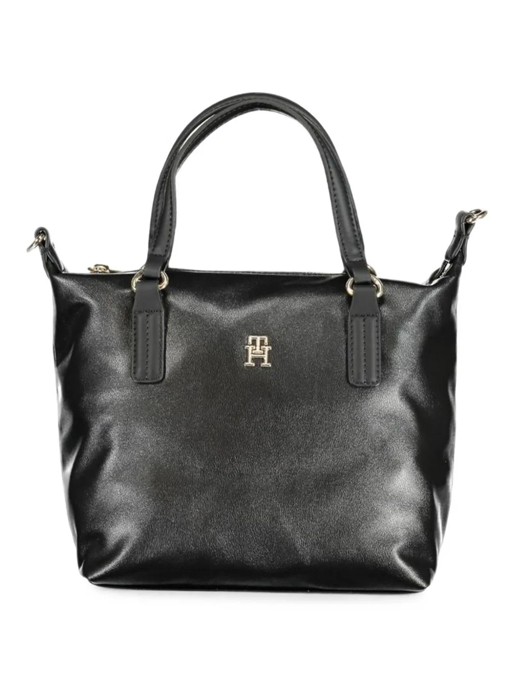 Poppy Logo-Plaque Tote Bag by Tommy Hilfiger