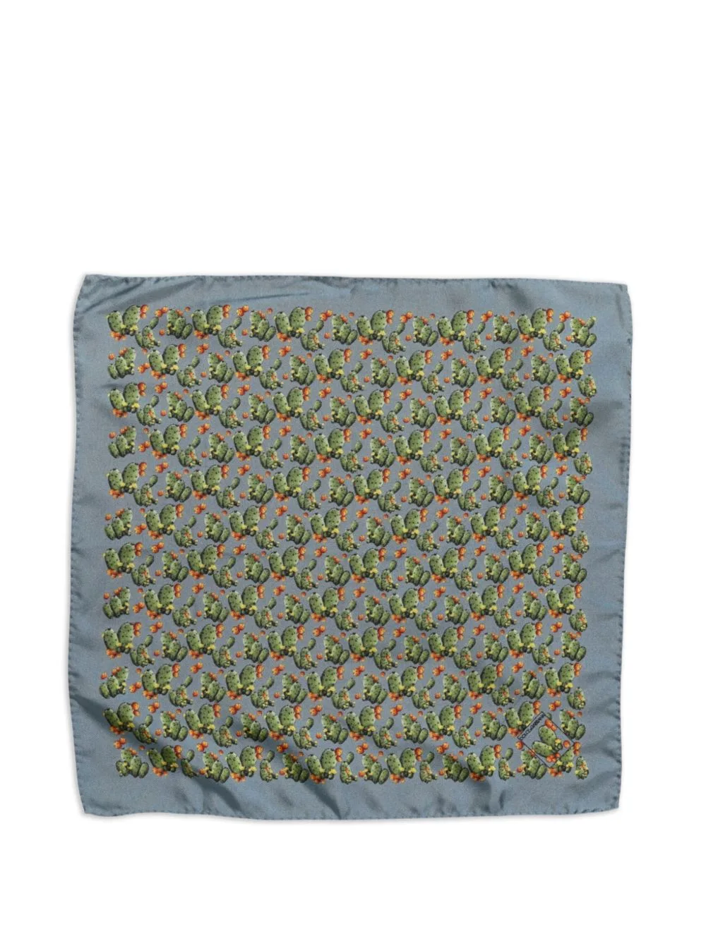 Cactus-Print Pocket Square by Dolce & Gabbana