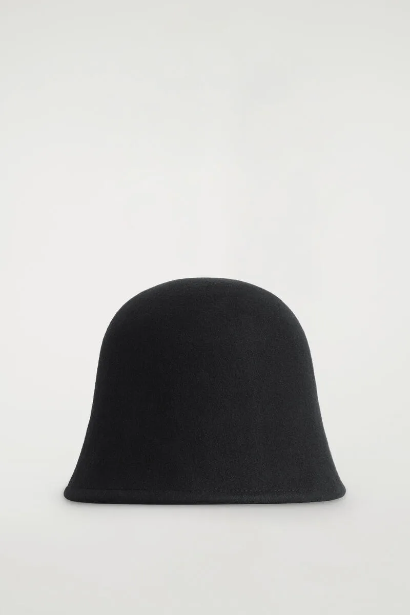 Sculpted Wool Bucket Hat by COS