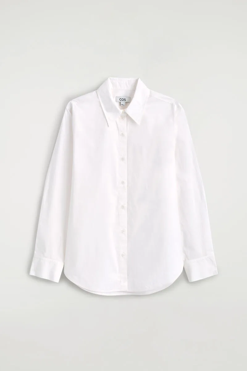 Classic Cotton Poplin Shirt by COS