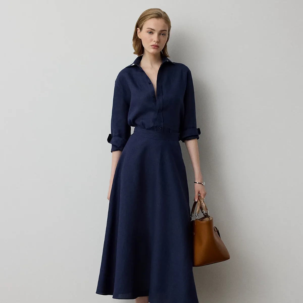 Erica Linen Skirt by Ralph Lauren Collection