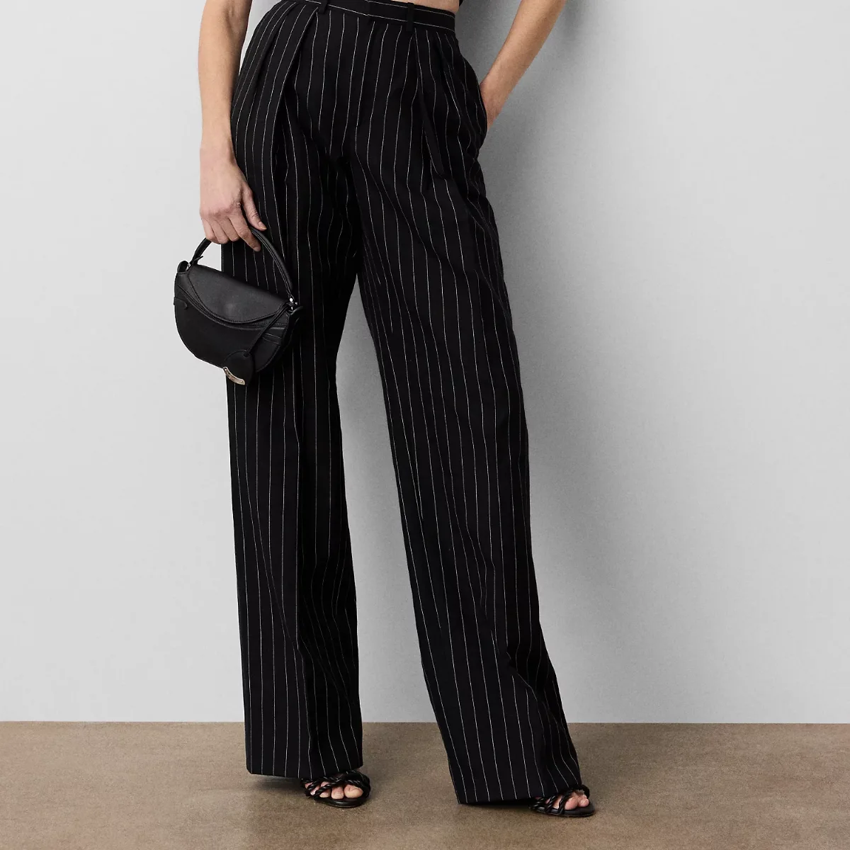 Jody Striped Washed Trousers by Ralph Lauren Collection