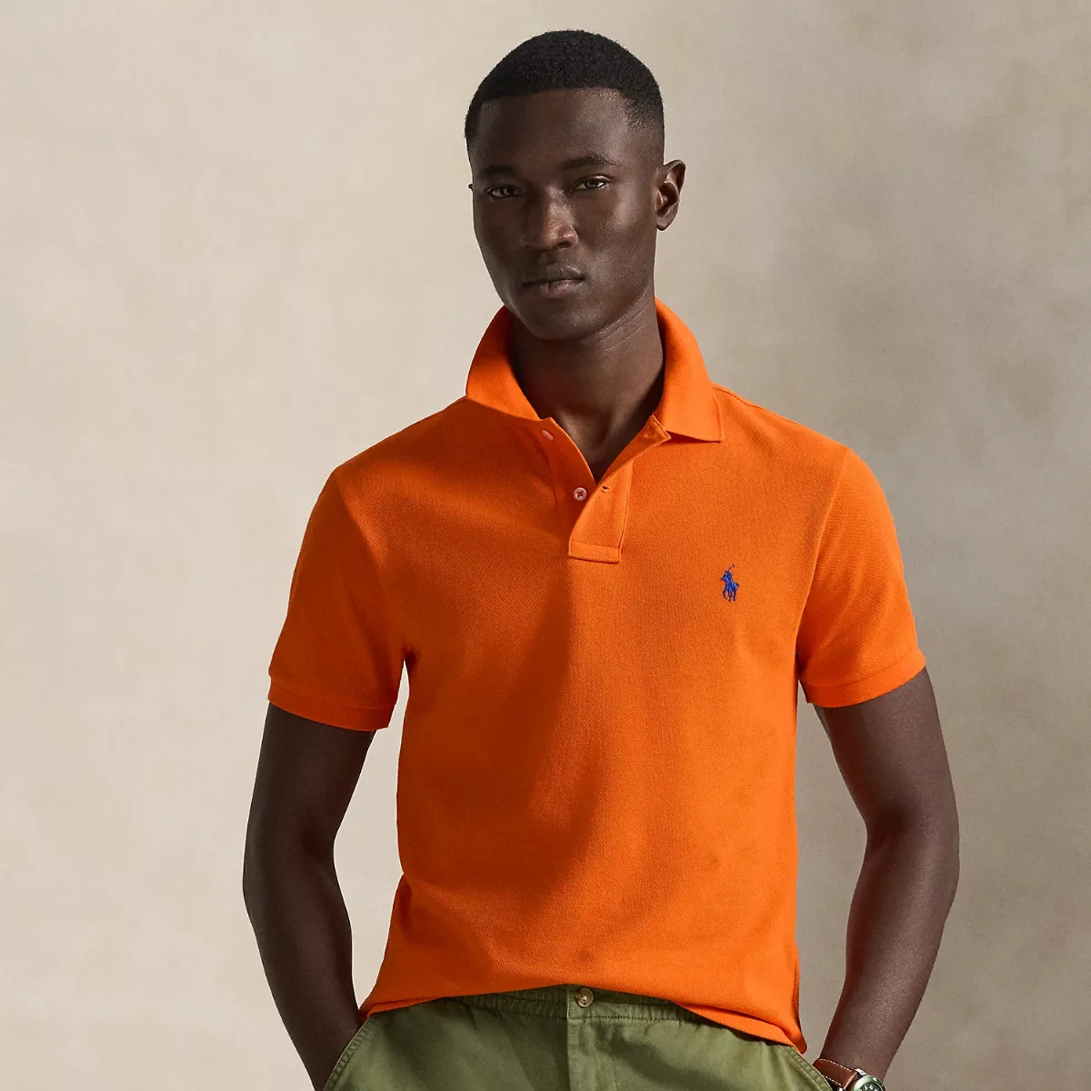 Slim Fit Mesh Polo Shirt by Polo Ralph Lauren