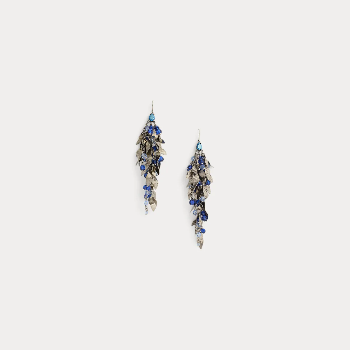 Leaf Crystal Fringe Earrings by Ralph Lauren Collection