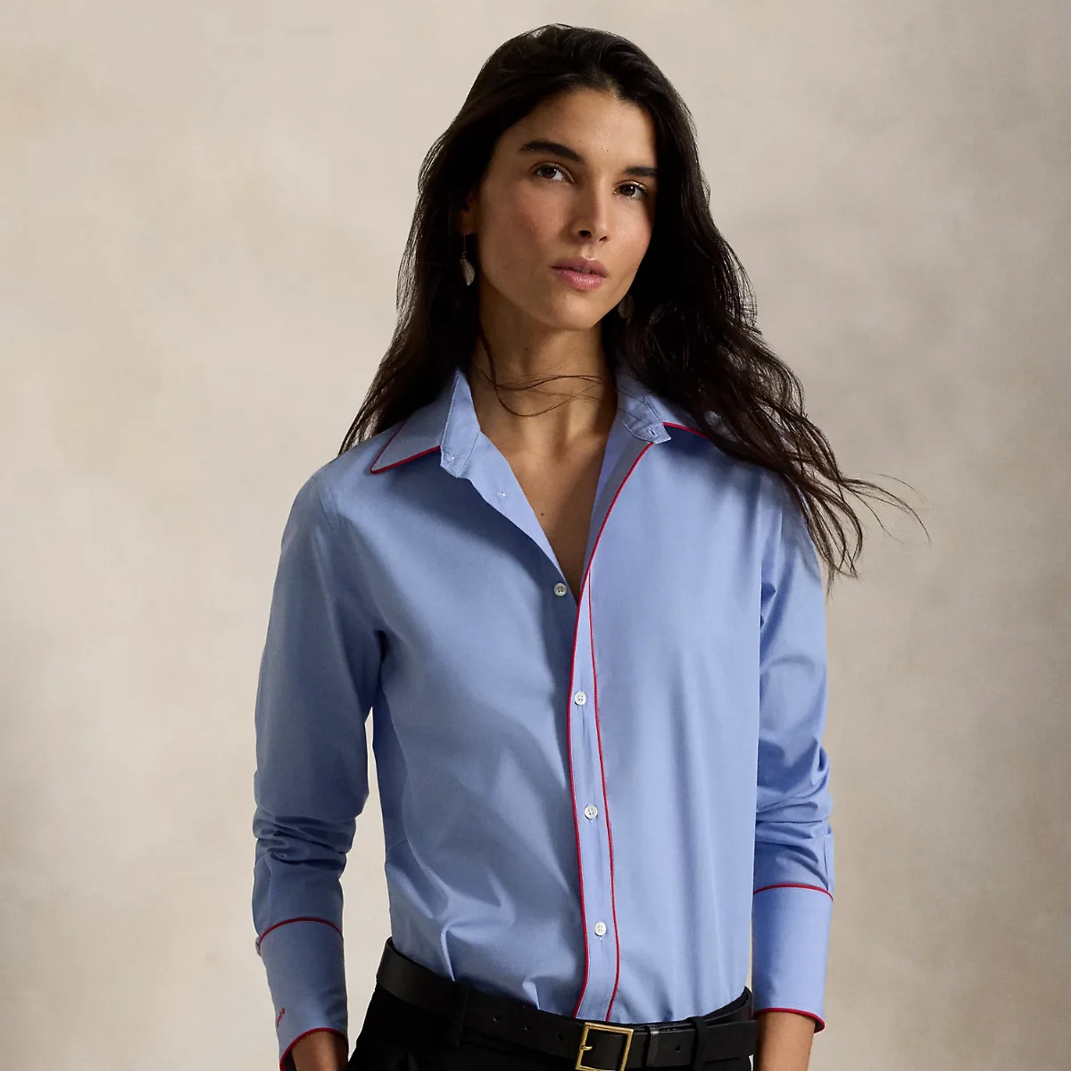 Stretch Slim Fit Cotton Shirt