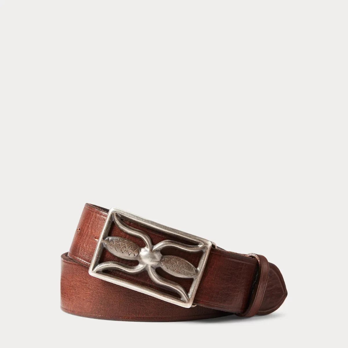Leather Belt by Ralph Lauren RRL