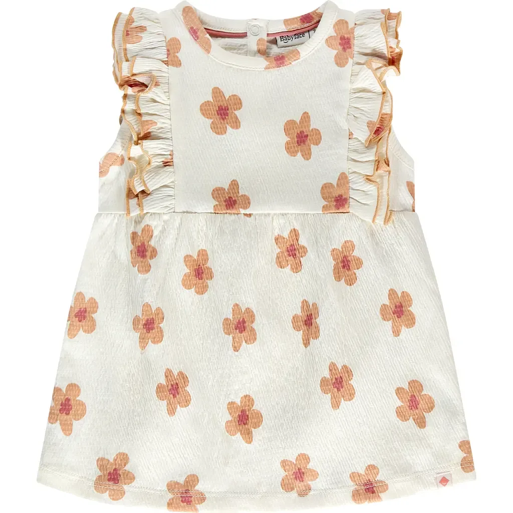 Floral Print Woven Sleeveless Dress by BABYFACE