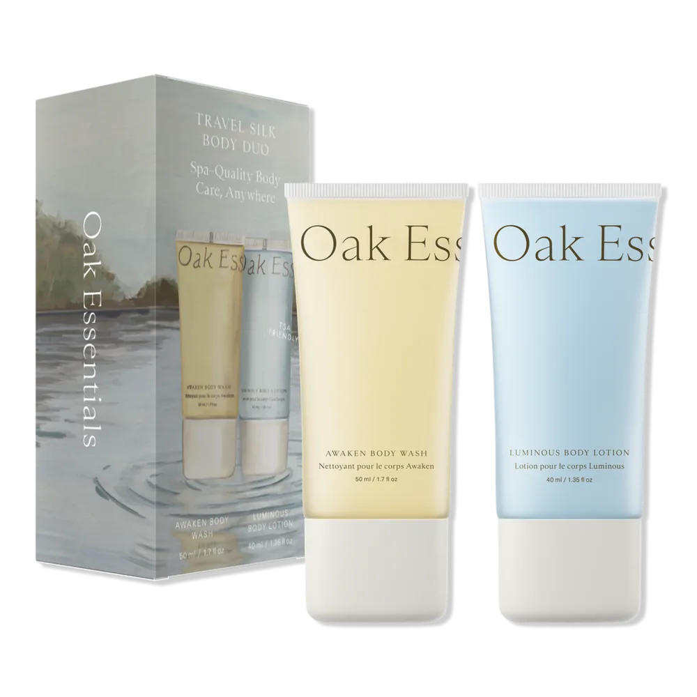 Travel Silk Body Duo by Oak Essentials