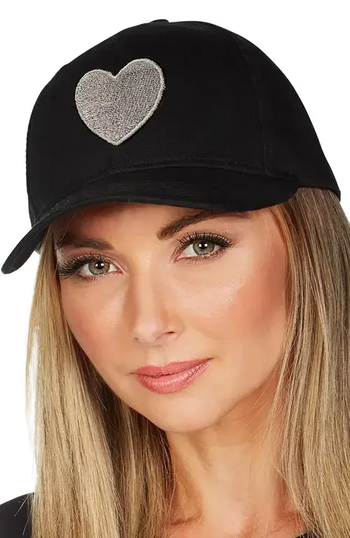 Bay Silver Heart Hat