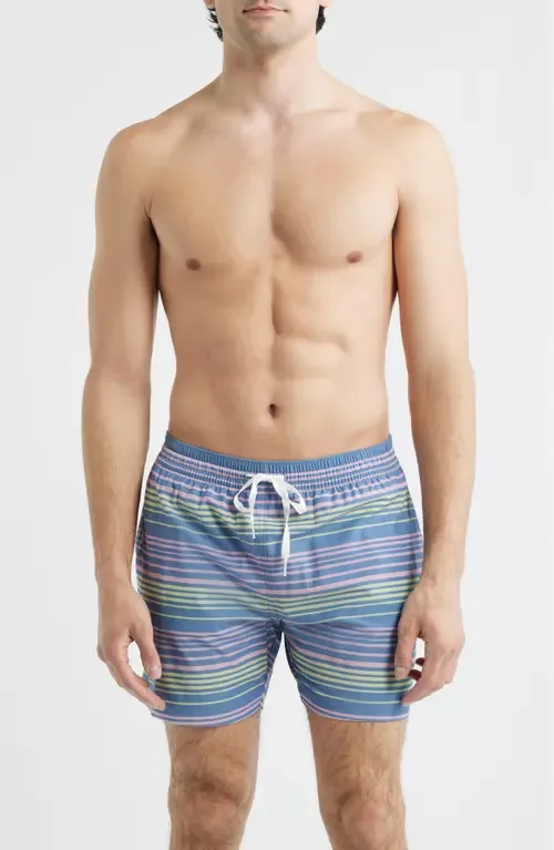 The Blossom Bands 5.5-Inch Swim Trunks