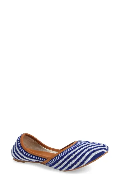 Woven Ballet Flat by FUCHSIA