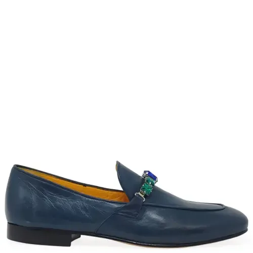 Flat Jewel Loafer by Madison Maison