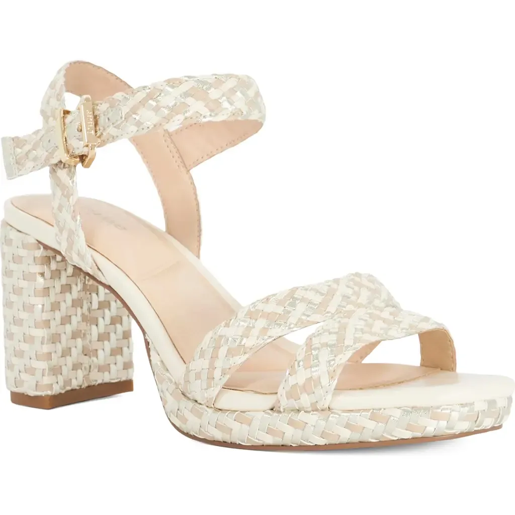 Manifesting Ankle Strap Platform Sandal