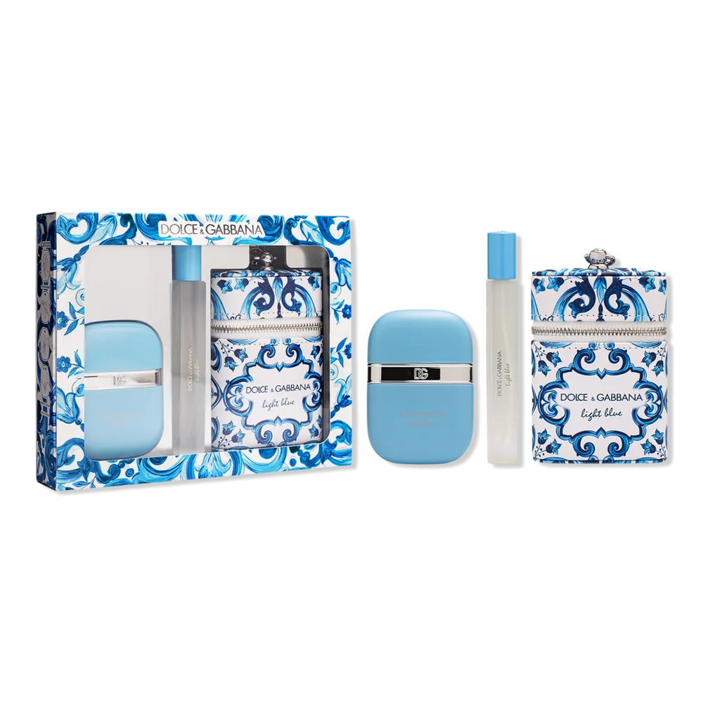 Light Blue Eau De Toilette 3-Piece Gift Set by Dolce&Gabbana