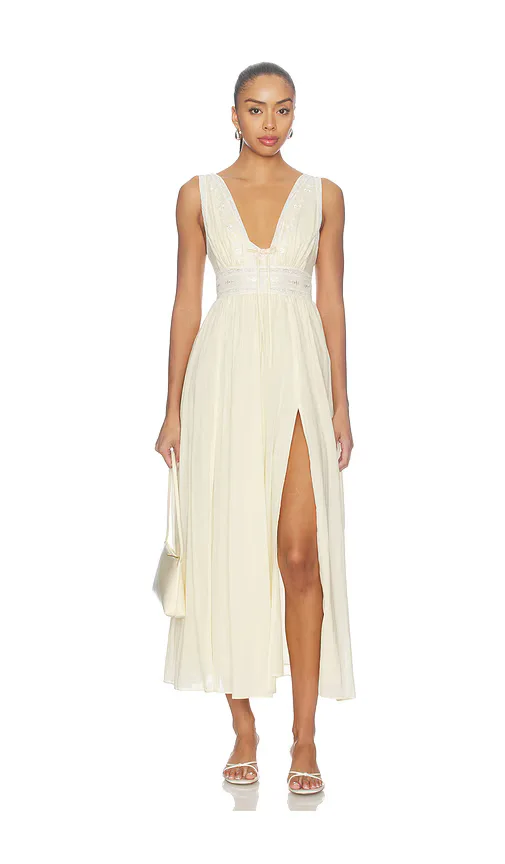 Lisa Maxi Slip Dress by For Love & Lemons