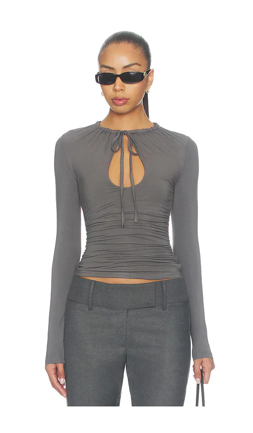 Cendra Open Front Top by superdown