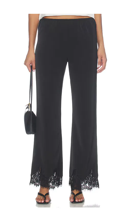 Perrie Lace Trim Pant by MORE TO COME