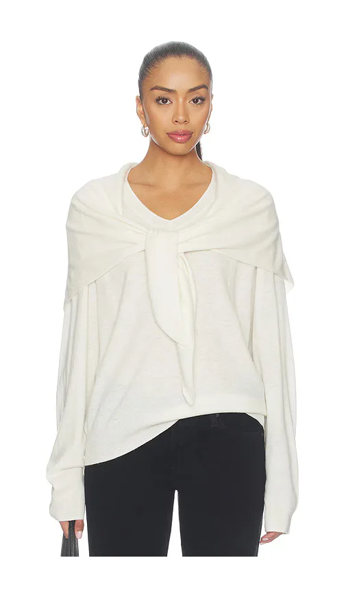 Olsen V Knit Sweater by LIONESS