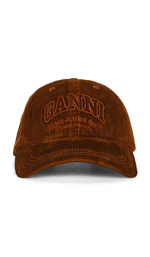 Corduroy Cap by Ganni