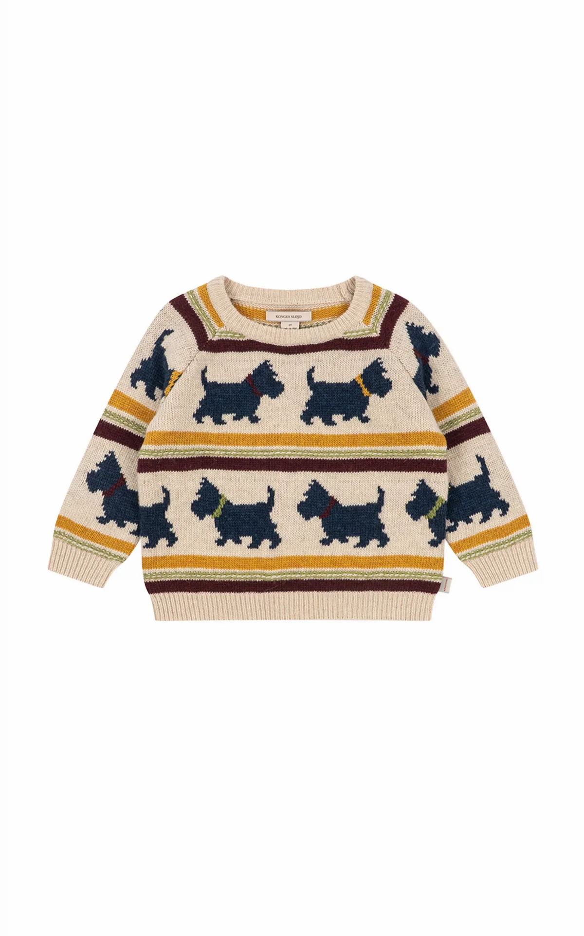 Belou Knitted Wool-Blend Sweater by Konges Sløjd