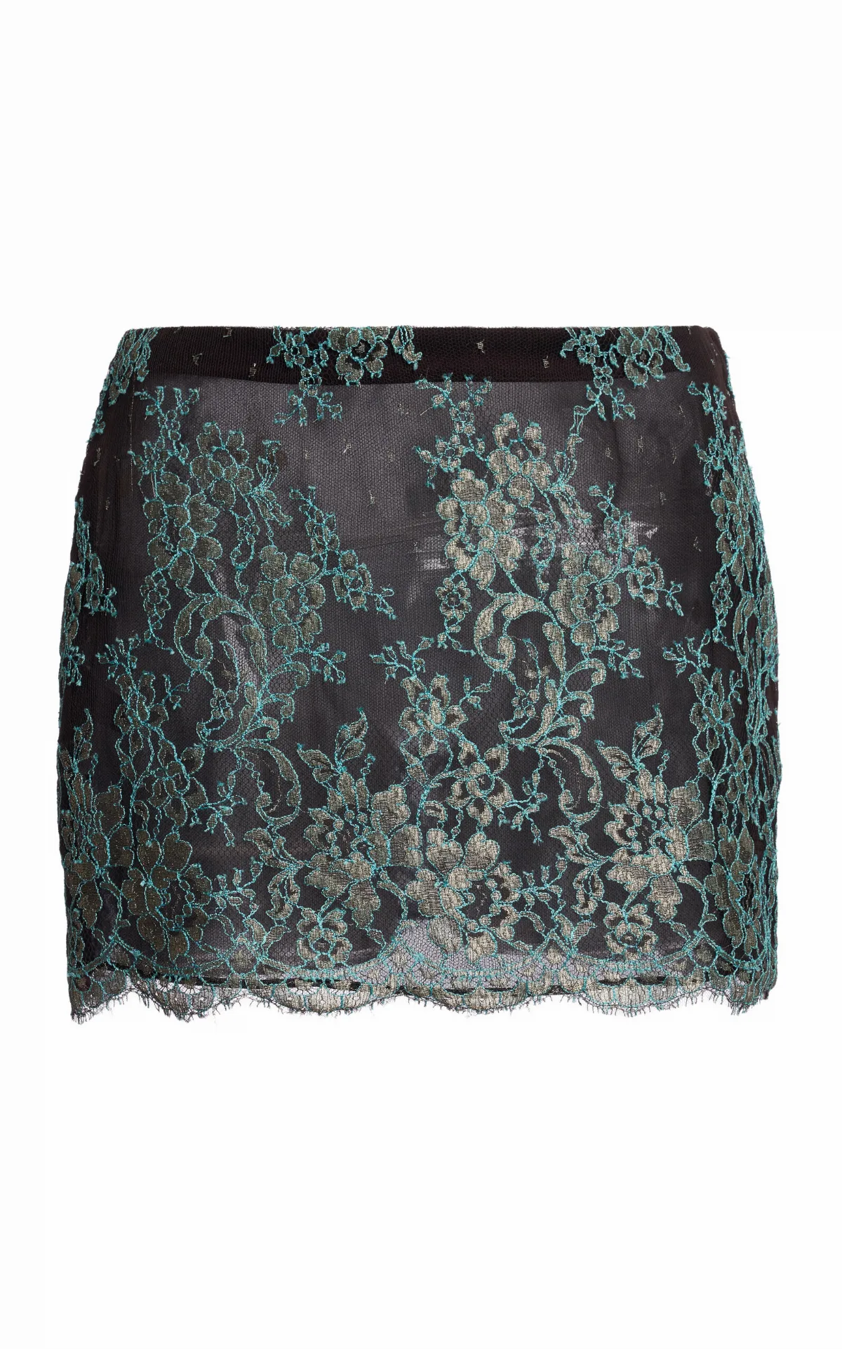 Lace Mini Skirt by Valentino Garavani