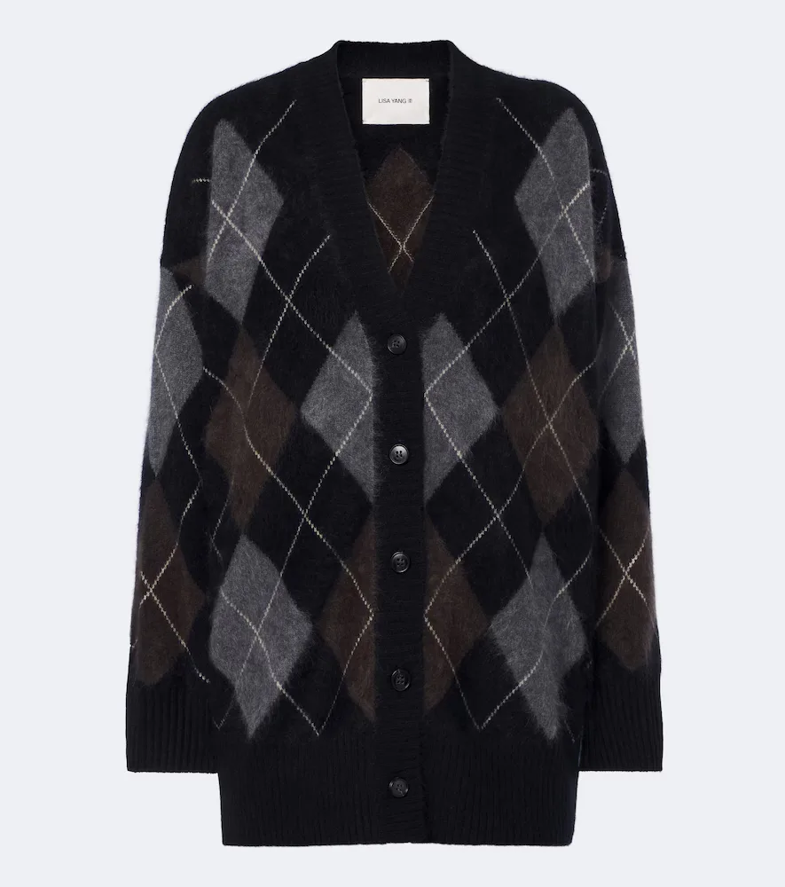 Elaria Argyle Cashmere Cardigan