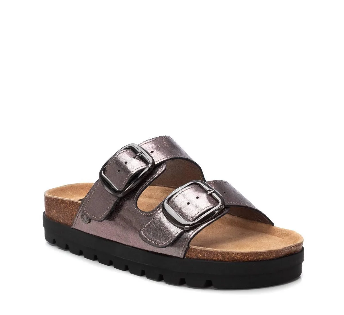 Footbed Jute Wrapped Platform Sandals by Xti