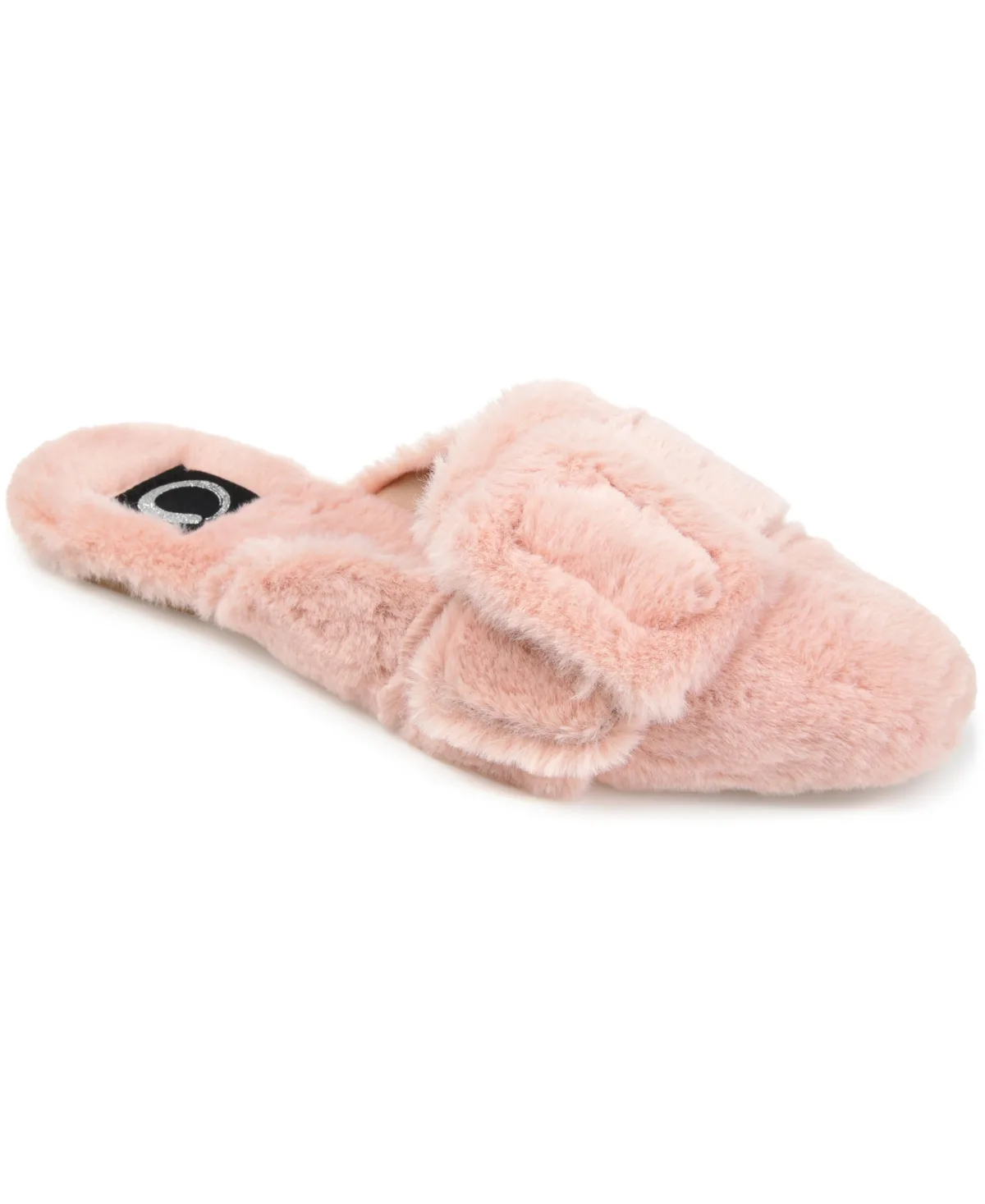 Faux Fur Eara Slipper by Journee Collection