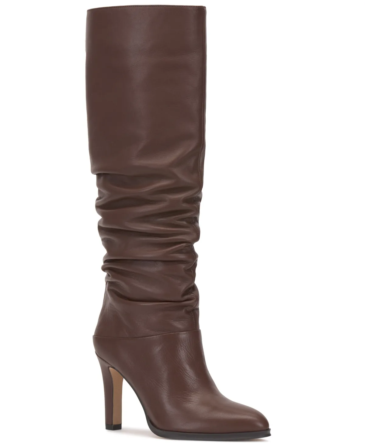 Sorina Slouchy Wide-Calf Knee-High Dress Boots