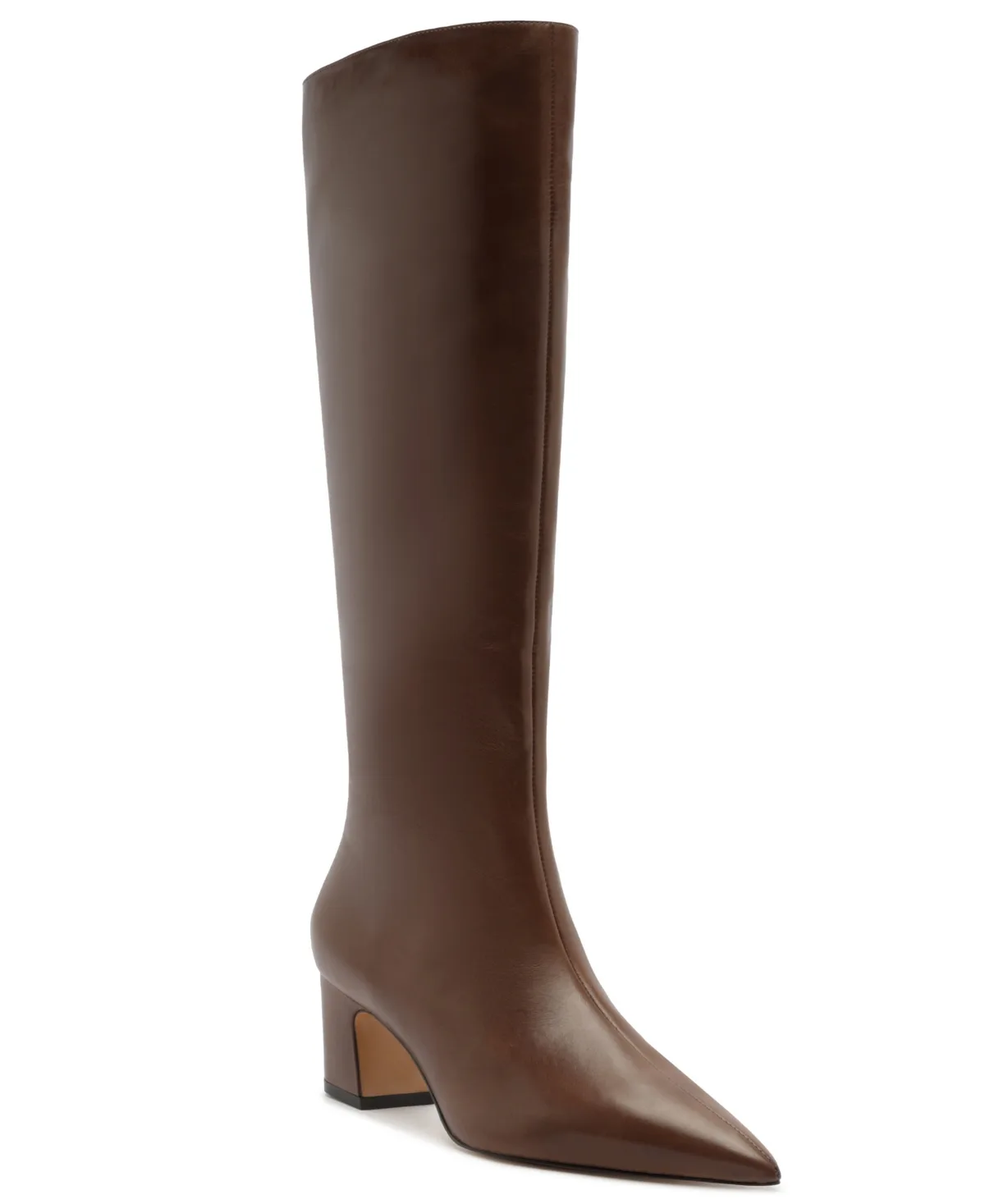 Julie Mid Block Heel Knee Boots by Arezzo