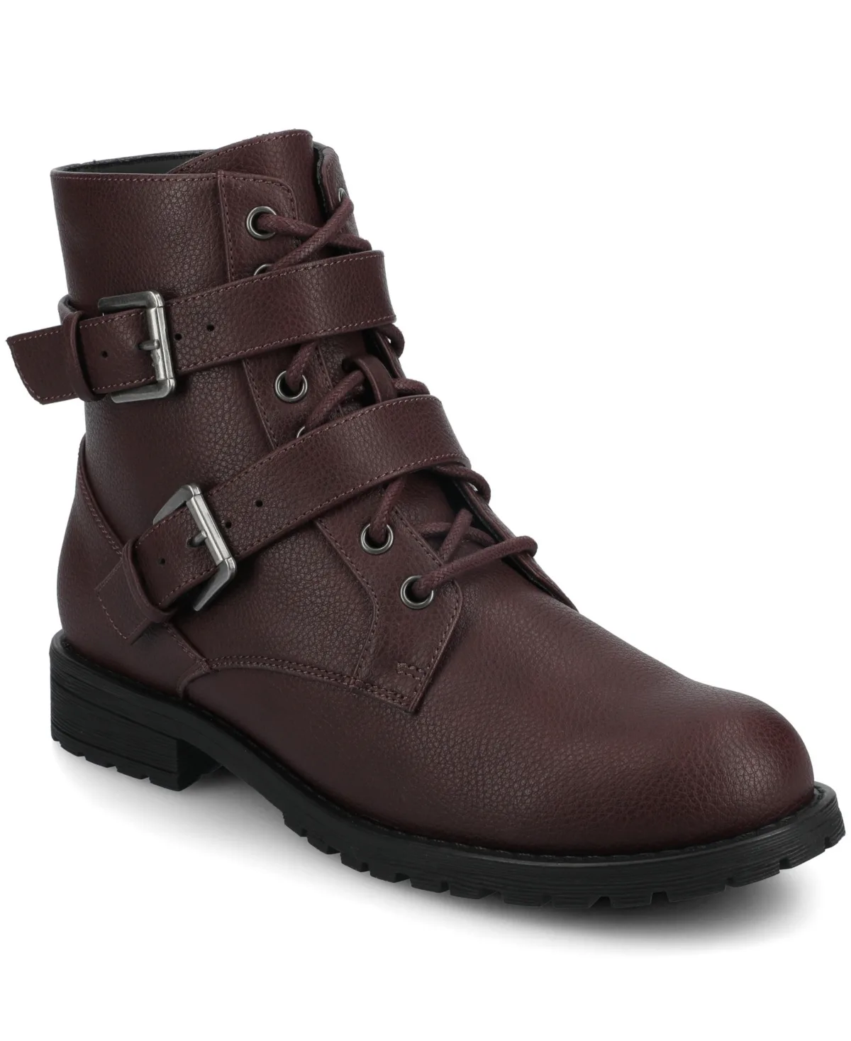 Juliah Block Heel Ankle Boots by Journee Collection