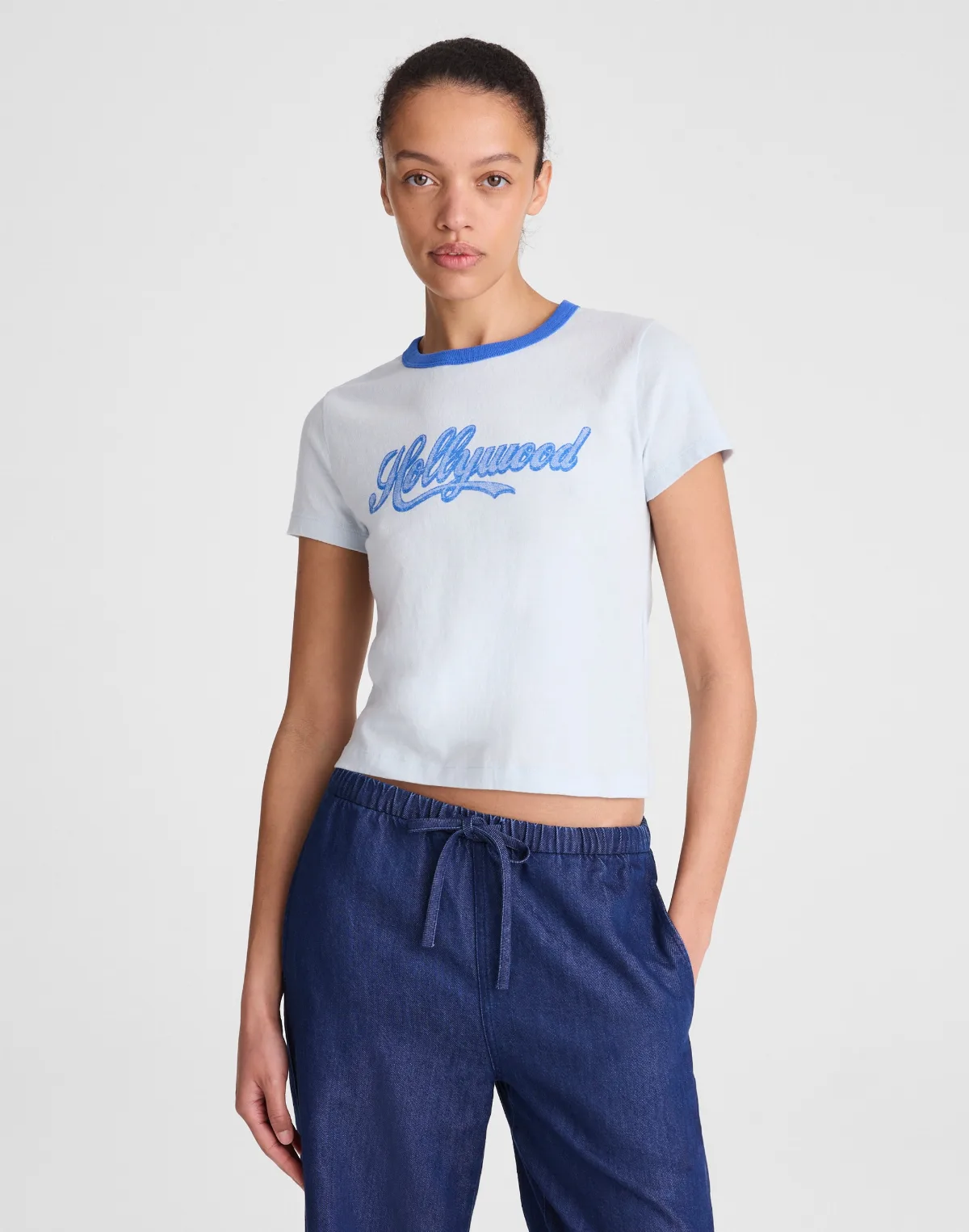 The Relaxed Baby Tee in Vintage Jersey by MW