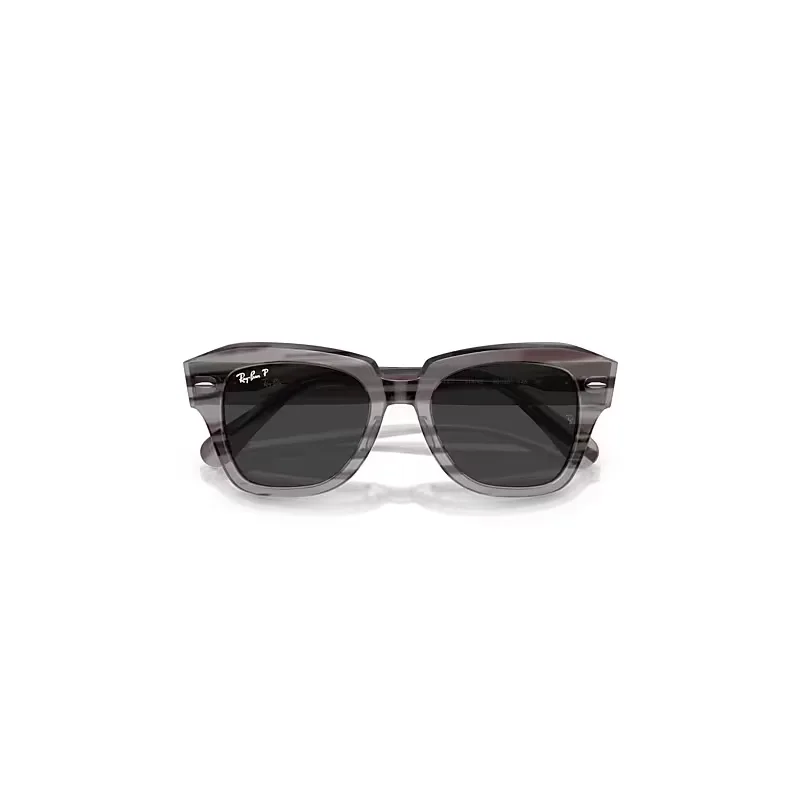 State Street Reloaded Sunglasses Black Lenses Polarized by Ray-Ban
