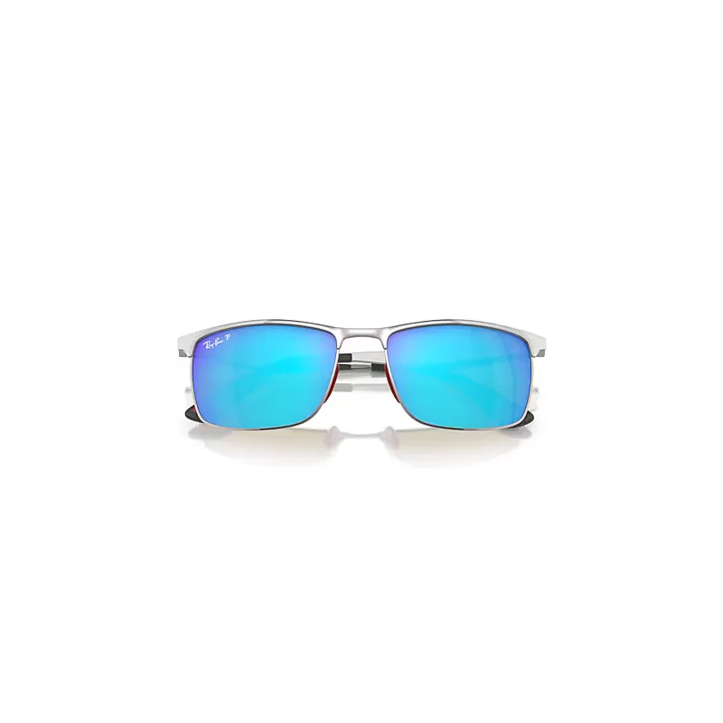 Rb3726m Scuderia Ferrari Collection Polarized+ Lenses Sunglasses Blue Lenses Polarized by Ray-Ban