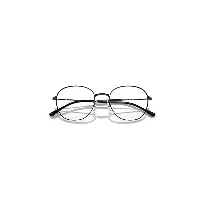 Rb6509 Optics Eyeglasses Black Frame Clear Lenses Polarized by Ray-Ban