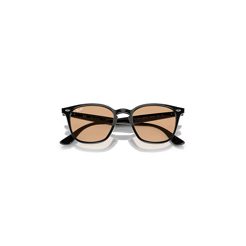 Rb4258 Sunglasses Black Frame Brown Lenses by Ray-Ban