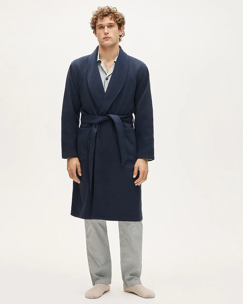 Fleece Robe by J.Crew