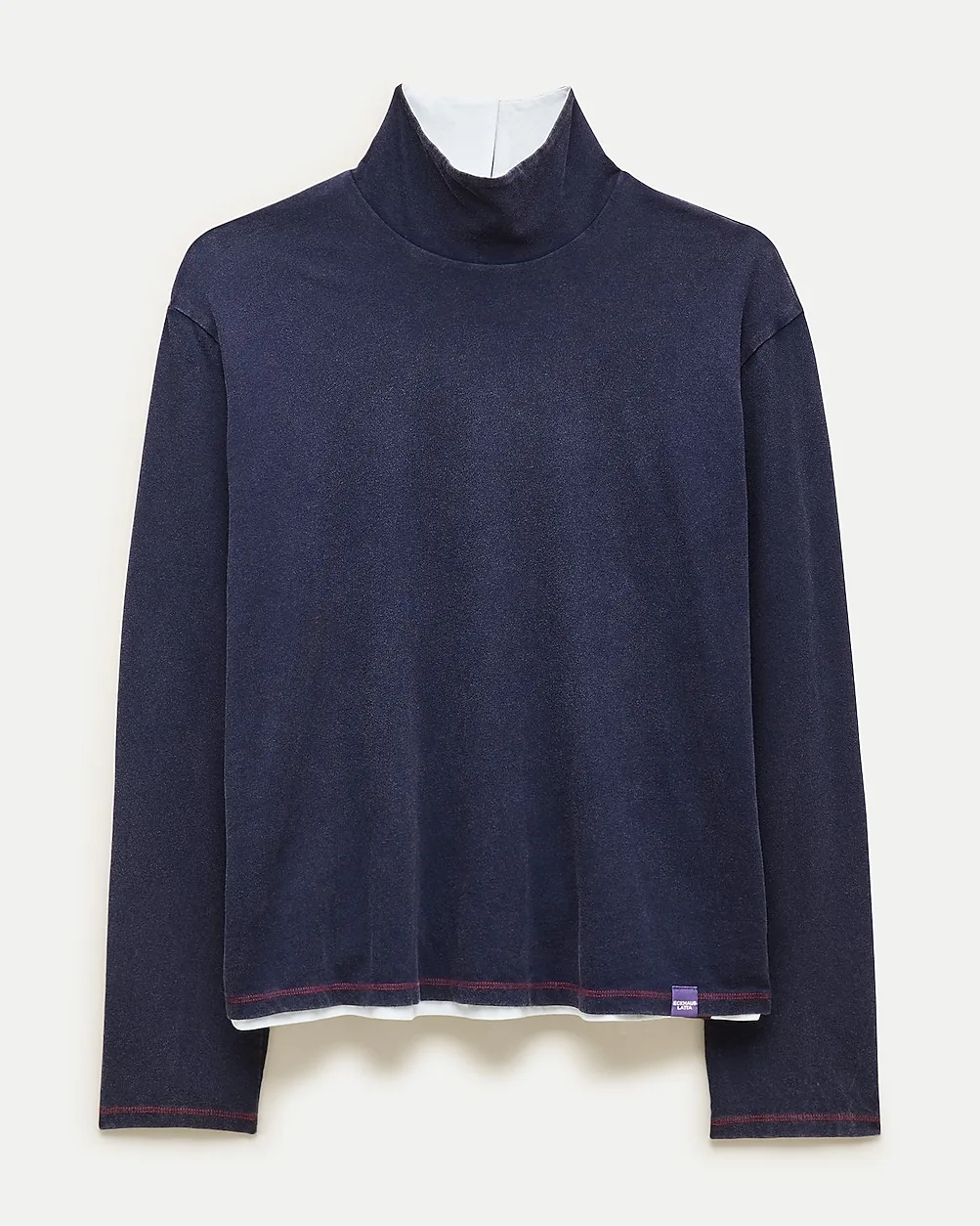 Eckhaus Latta x J.Crew Reversible Jersey Turtleneck by J.Crew