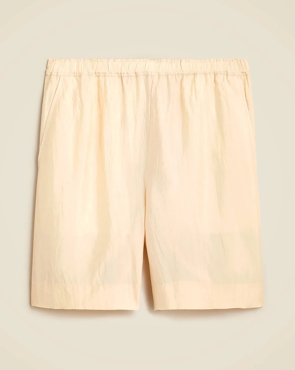 7" Stratus Short in Textured Satin by J.Crew