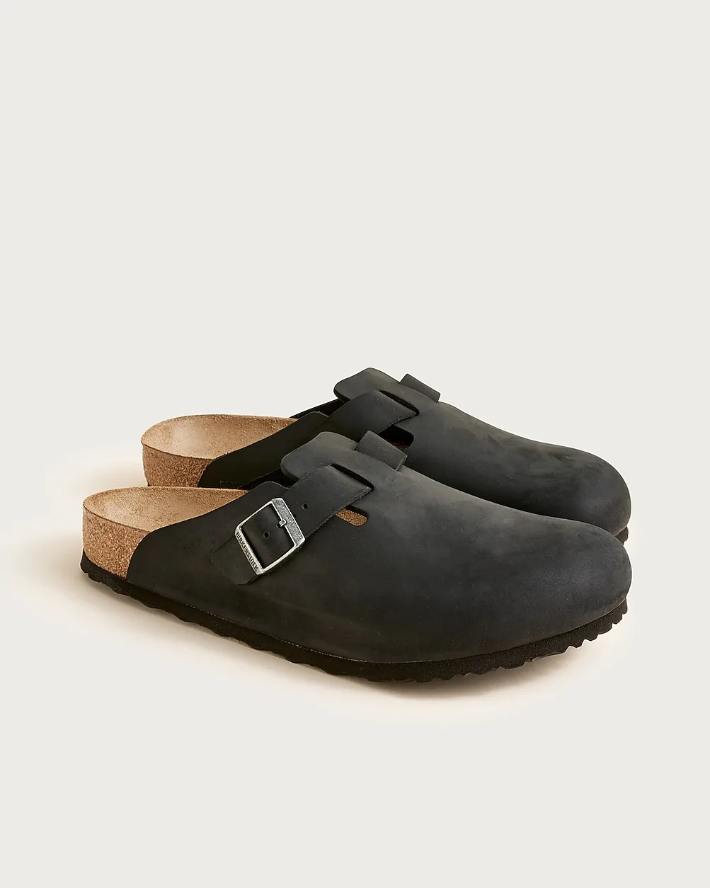Birkenstock® Boston Clogs in Oiled Leather by J.Crew