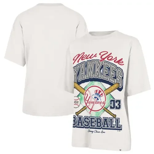 Stoney Clover Lane x '47 New York Yankees Crossover Base Foundation T-Shirt by Stoney Clover Lane X '47