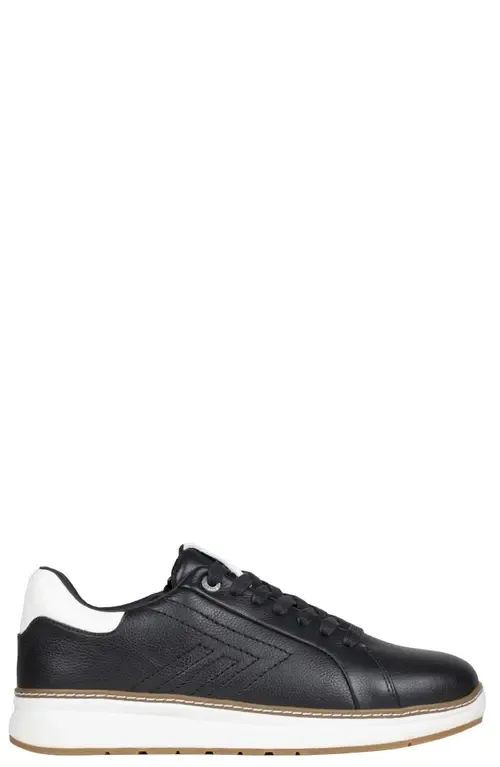 Comfort Luxe Side Zip Sneaker in Leather